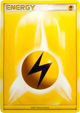 Lightning Energy (2007 Unnumbered D/P Style Non/P League & Championship Cards - Promo