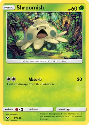 Shroomish 004/73 Shining Legends - Common
