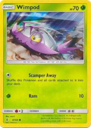 Wimpod 008/145 - Holofoil League & Championship Cards - Promo