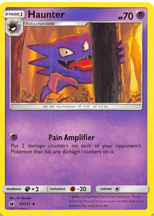 Haunter 037/111 SM Crimson Invasion - Uncommon