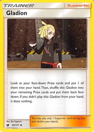 Gladion 095/111 SM Crimson Invasion - Uncommon