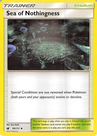 Sea of Nothingness 099/111 SM Crimson Invasion - Uncommon