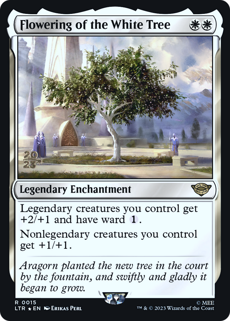Flowering of the White Tree (PRE-15S) - Tales of Middle-earth Promos Foil