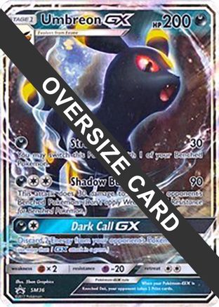 Umbreon GX SM36 - Holofoil Jumbo Cards - Promo
