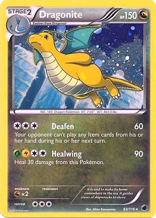 Dragonite 083/116 - Holofoil Blister Exclusives - Promo
