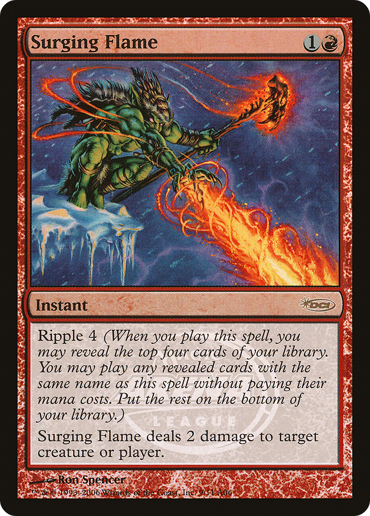 Surging Flame (ARENA-009) - Arena League 2006 Foil