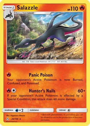 Salazzle 026 SM Ultra Prism - Rare