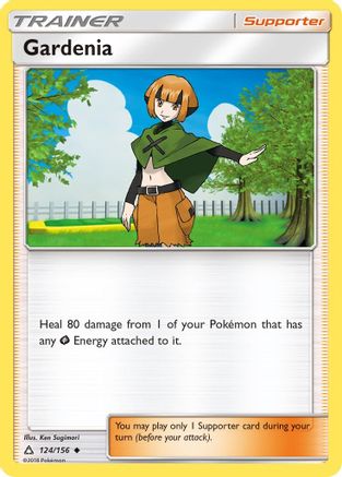 Gardenia 124/156 - Reverse Holofoil SM Ultra Prism - Uncommon