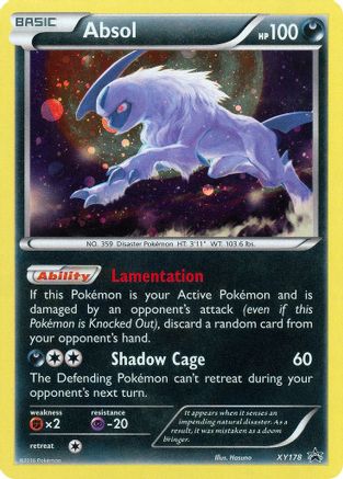 Absol XY178 - Holofoil XY Promos - Promo