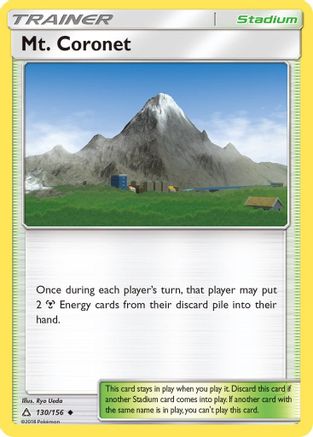 Mt. Coronet 130/156 SM Ultra Prism - Uncommon