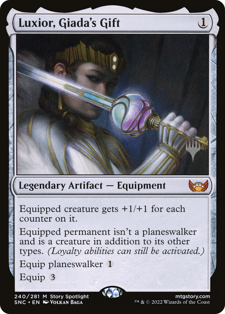 Luxior, Giada's Gift (PPSNC-240P) - Streets of New Capenna Promos Foil