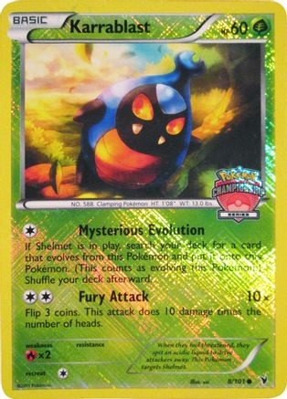 Karrablast 008/101 - Reverse Holofoil League & Championship Cards - Promo
