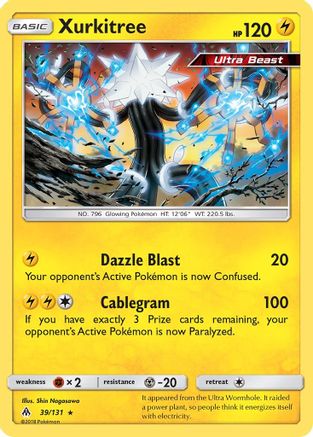 Xurkitree 039/131 SM Forbidden Light - Rare