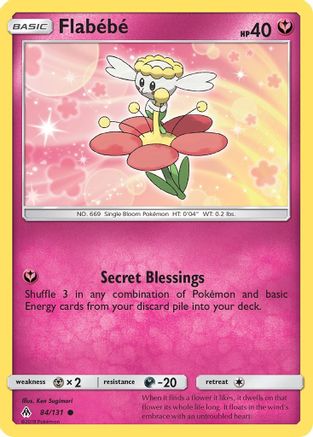 Flabebe (84) 084/131 SM Forbidden Light - Common