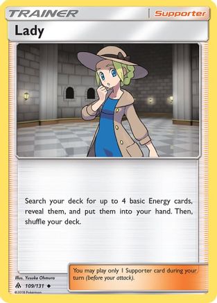 Lady 109/131 SM Forbidden Light - Uncommon