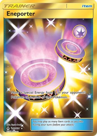 Eneporter (Secret) 142/131 - Holofoil SM Forbidden Light - Secret Rare