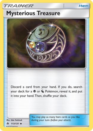 Mysterious Treasure 113/131 - Reverse Holofoil SM Forbidden Light - Uncommon