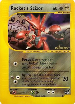 Rocket's Scizor 004 Best of Promos - Promo