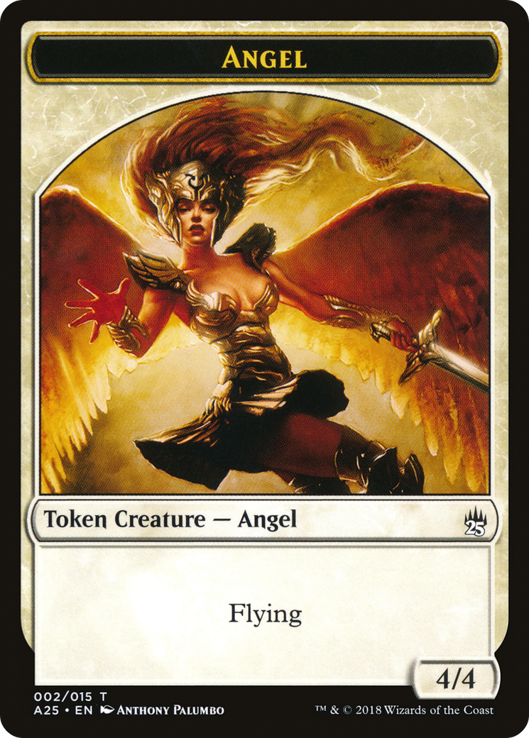 Angel Token (002) (A25-002) - Masters 25 Tokens