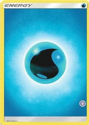 Water Energy (2) SM Trainer Kit Alolan Sandslash & Alolan Ninetales - Common