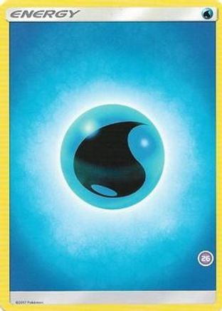 Water Energy (26) SM Trainer Kit Alolan Sandslash & Alolan Ninetales - Common