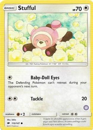 Stufful (12) 110 SM Trainer Kit Alolan Sandslash & Alolan Ninetales - Common