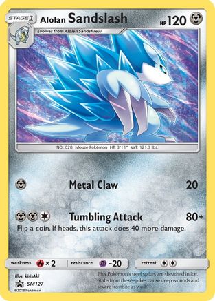 Alolan Sandslash SM127 SM Promos - Promo