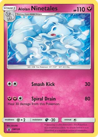 Alolan Ninetales SM128 SM Promos - Promo