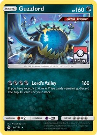 Guzzlord 080/131 - Reverse Holofoil League & Championship Cards - Promo