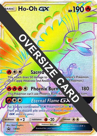 Ho SM80 - Holofoil Jumbo Cards - Promo