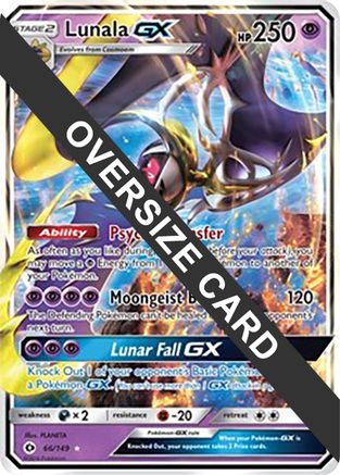 Lunala GX 066/149 - Holofoil Jumbo Cards - Promo