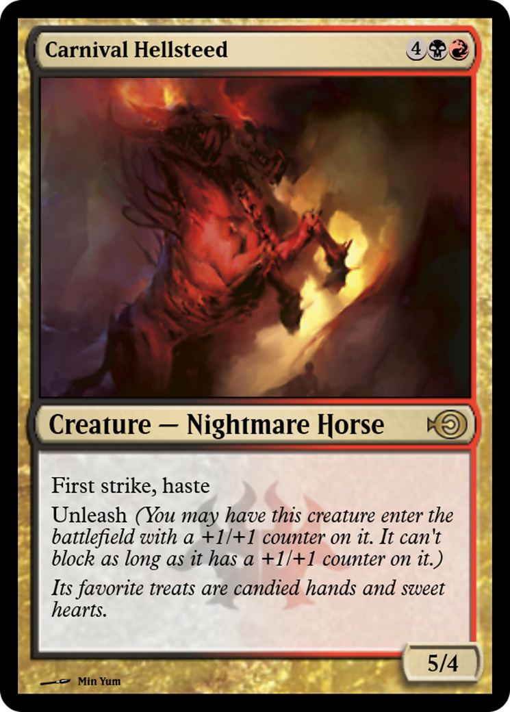 Carnival Hellsteed (PRM-46885) - Magic Online Promos Foil