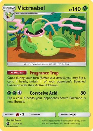 Victreebel 003 - Holofoil SM Celestial Storm - Holo Rare