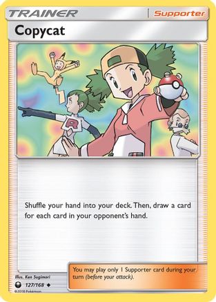 Copycat 127/168 - Reverse Holofoil SM Celestial Storm - Uncommon