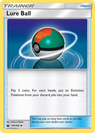 Lure Ball 138/168 - Reverse Holofoil SM Celestial Storm - Uncommon