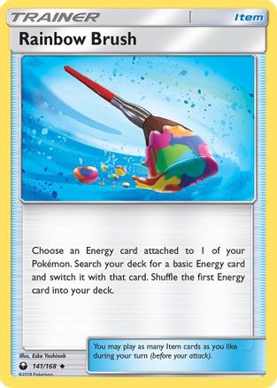 Rainbow Brush 141 SM Celestial Storm - Uncommon