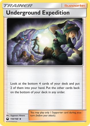 Underground Expedition 150/168 SM Celestial Storm - Uncommon