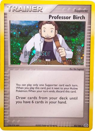 Professor Birch (2006) 082 - Holofoil Professor Program Promos - Promo