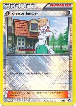 Professor Juniper 101/114 - Reverse Holofoil Professor Program Promos - Promo
