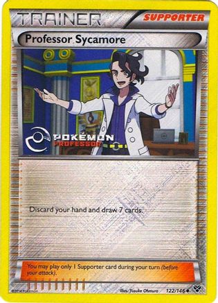 Professor Sycamore (2015) 122 - Reverse Holofoil Professor Program Promos - Promo