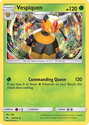 Vespiquen 032 SM Lost Thunder - Uncommon