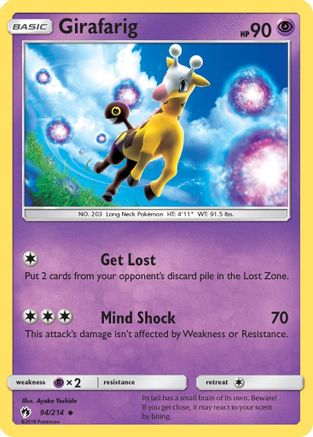 Girafarig 094/214 SM Lost Thunder - Uncommon