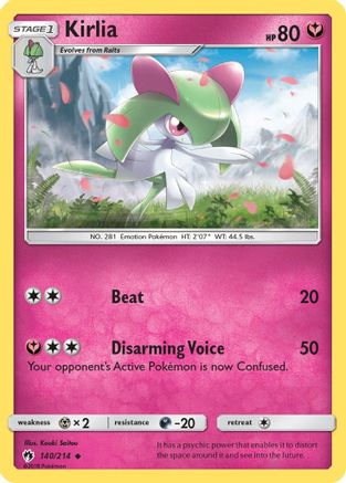 Kirlia 140/214 SM Lost Thunder - Uncommon