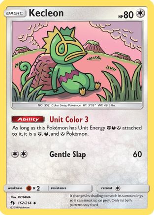 Kecleon (162) 162/214 SM Lost Thunder - Uncommon