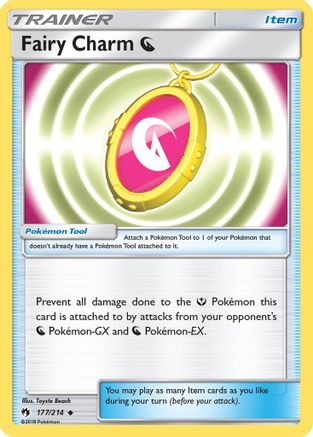 Fairy Charm O 177 - Reverse Holofoil SM Lost Thunder - Uncommon