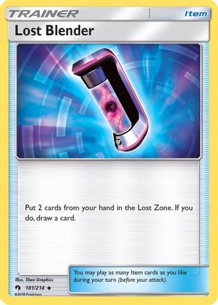 Lost Blender 181/214 SM Lost Thunder - Uncommon