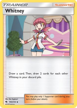 Whitney 193/214 SM Lost Thunder - Uncommon