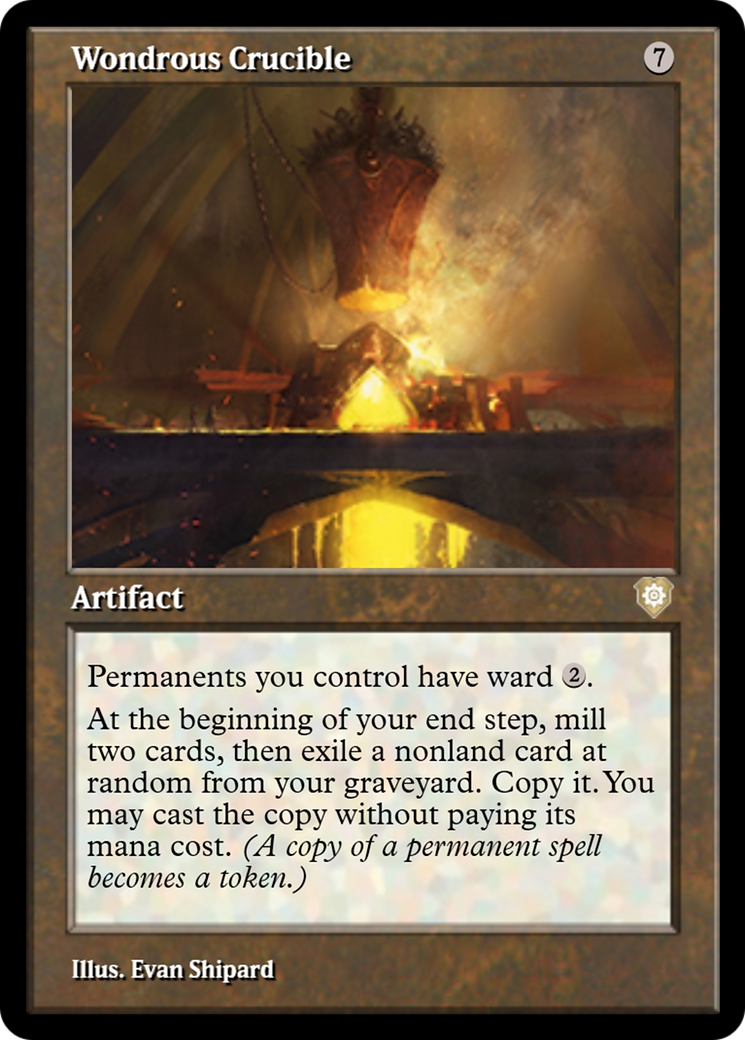 Wondrous Crucible (PRM-105850) - Magic Online Promos Foil