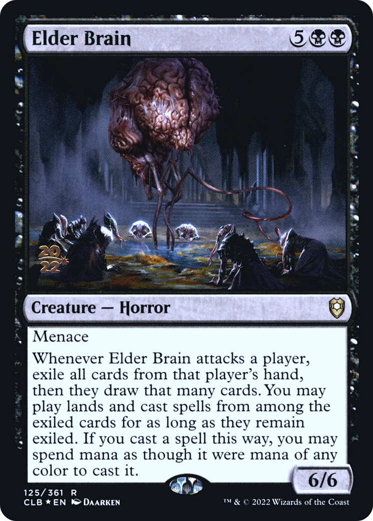 Elder Brain (PRE-125S) - Battle for Baldur's Gate Promos Foil