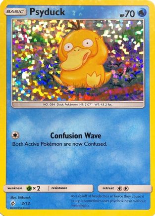 Psyduck 002/12 - Holofoil McDonalds Promos 2018 - Promo